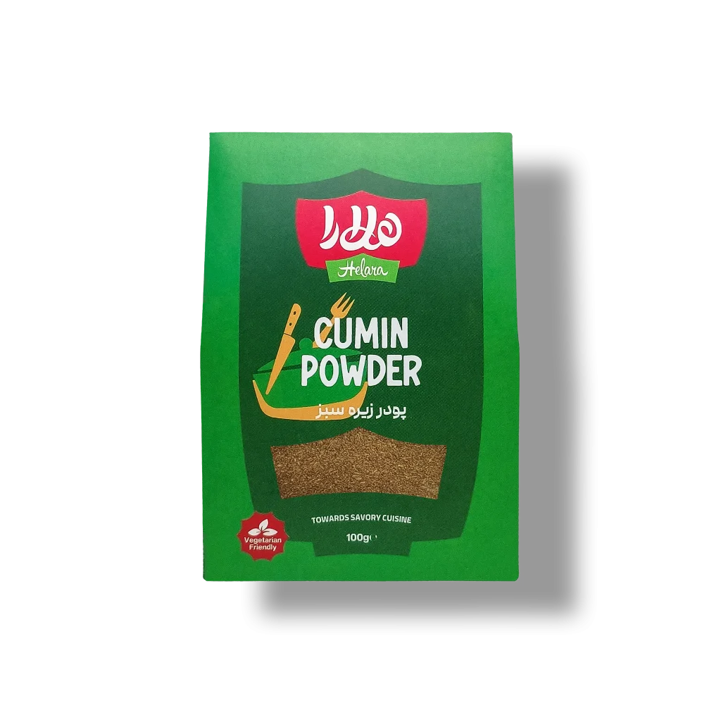 پودر زیره سبز 100 گرمی هلارا